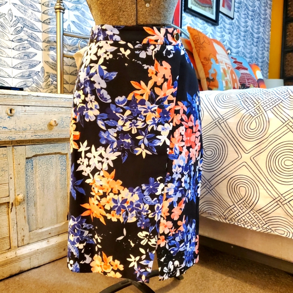 Floral Talbot's pencil skirt, size 14